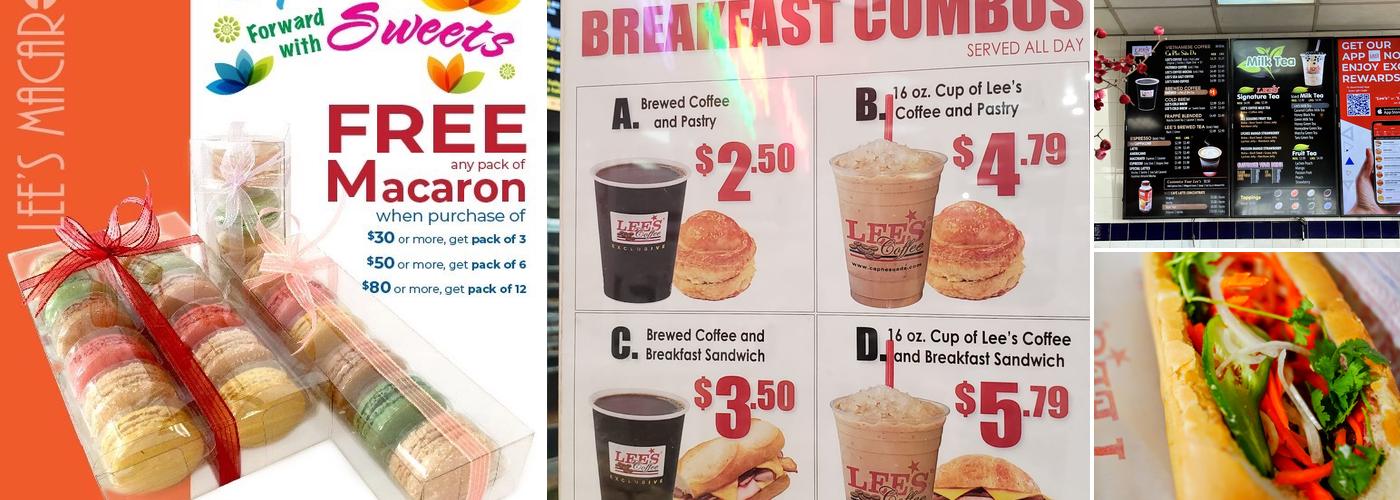 Lee's Sandwiches Menu