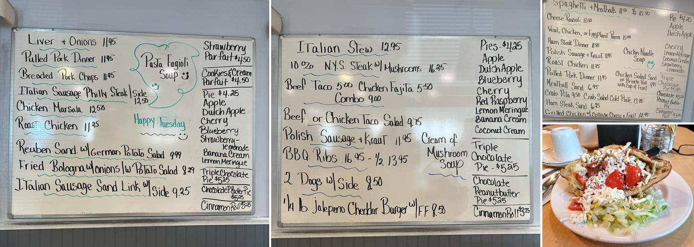 Three Star Family Restaurant Menu