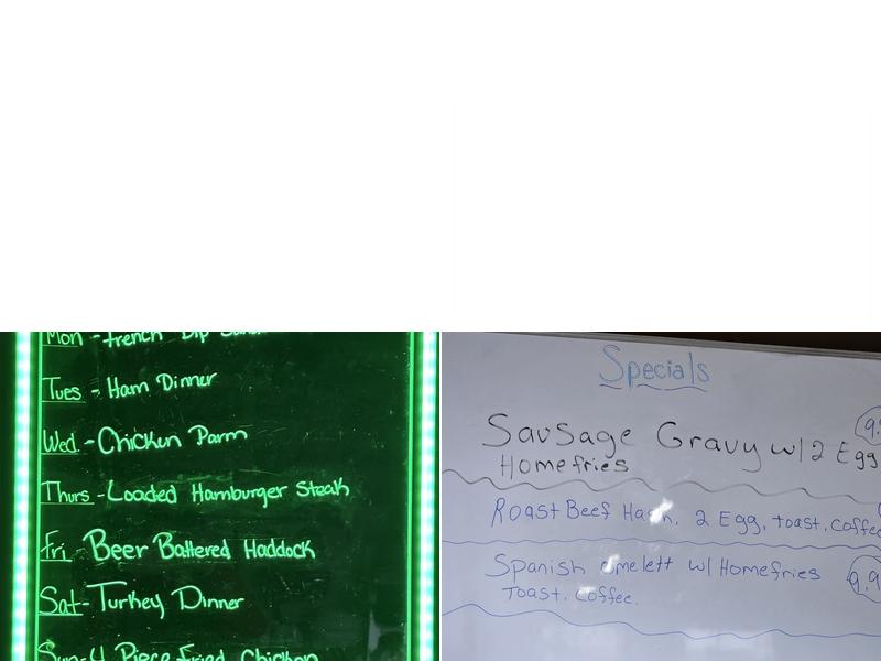 Nannette's Rise N Shine Cafe Menu