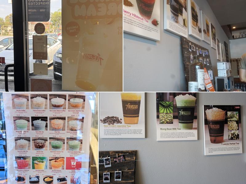 7 Leaves Cafe Garden Grove (Westminster) Menu