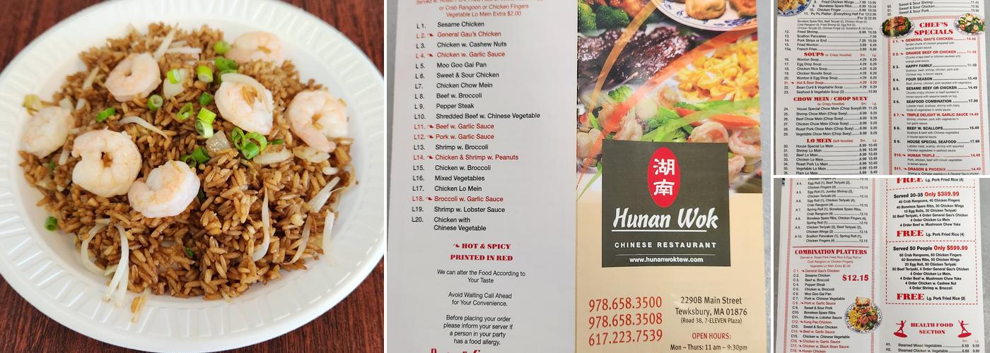 Hunan Wok Menu