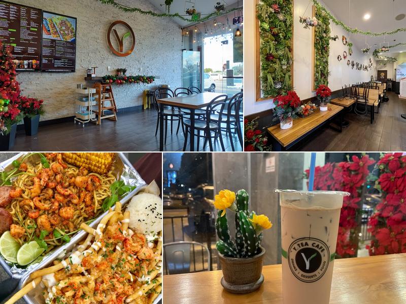 Y Tea Cafe: Boba, Fries, Crawfish 14291 N Euclid St Ste D105, Garden Grove