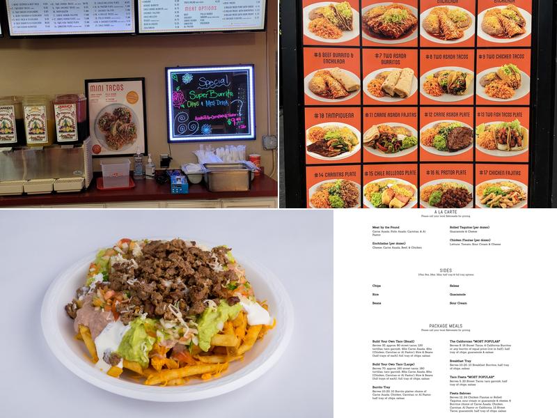 Sabrosada Fresh Mexican Food Menu