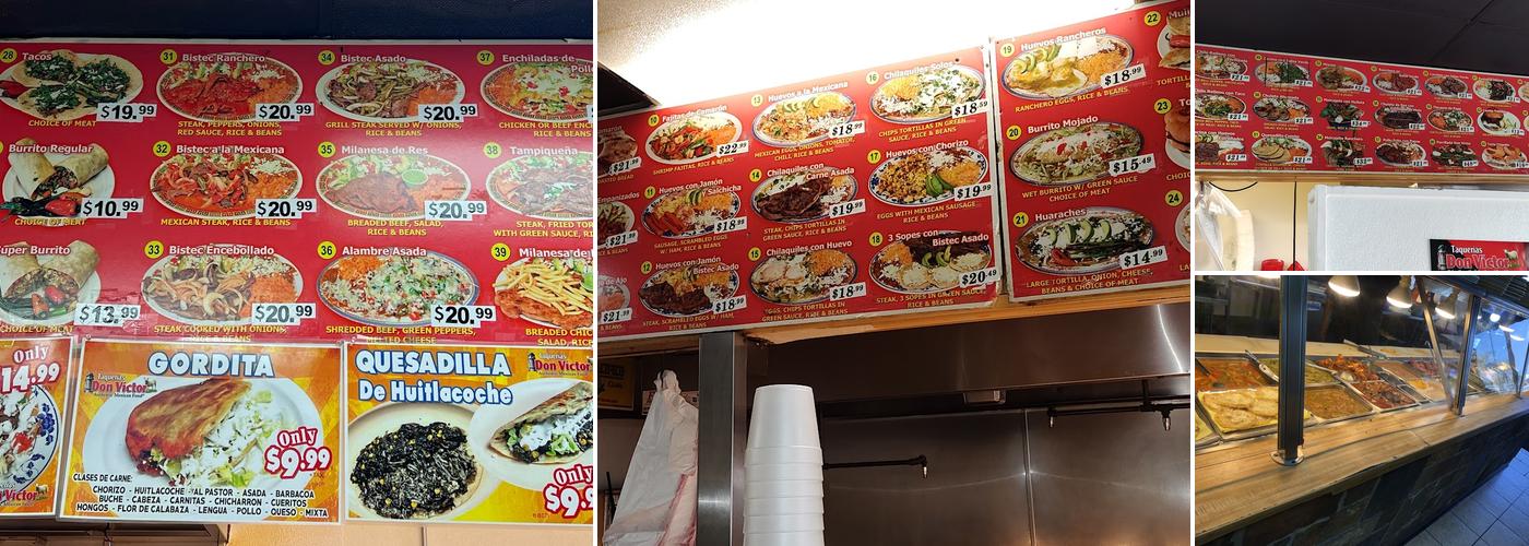 Taqueria Don Victor Menu