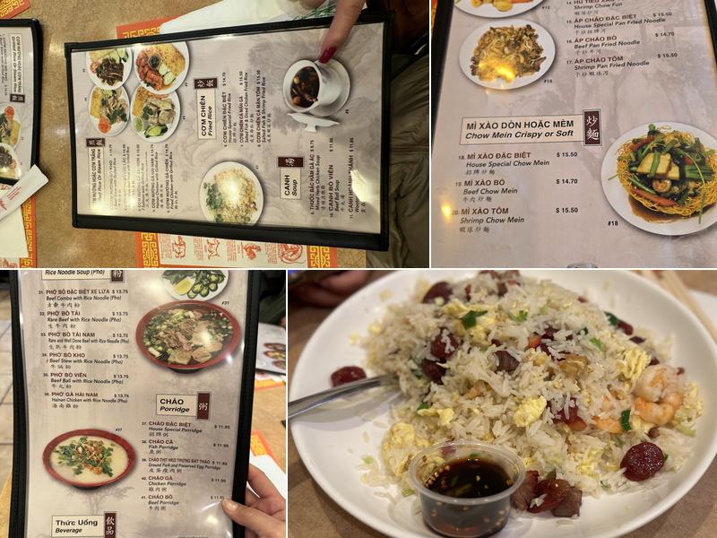 Lục Đỉnh Ký Tập 2 Restaurant Menu