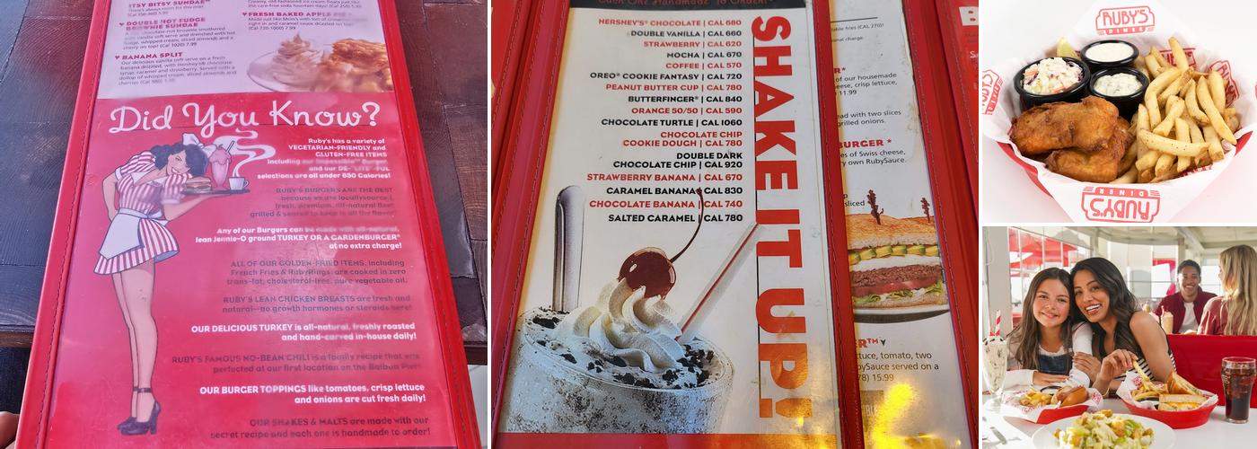 Ruby's Menu