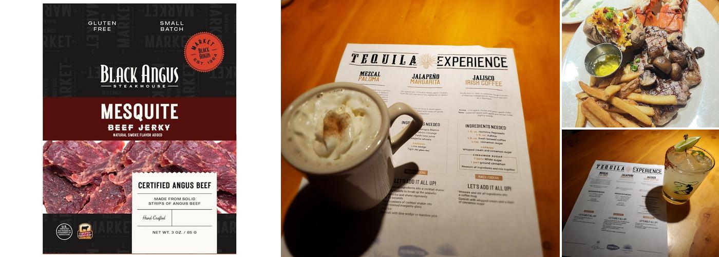 Black Angus Steakhouse Menu