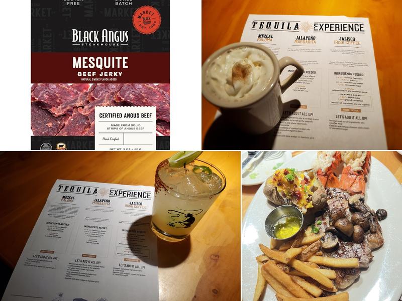 Black Angus Steakhouse Menu