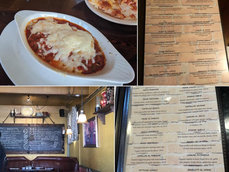 Sunset Pizza & Pasta Menu