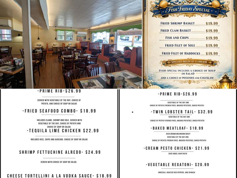 Angel's Menu