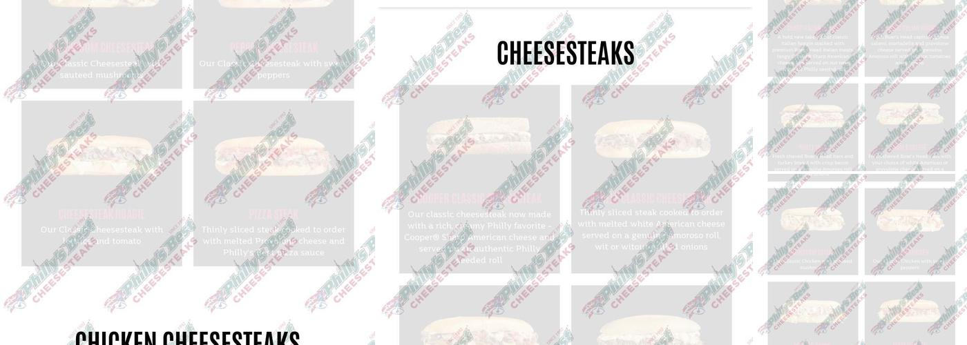 Philly's Best Menu