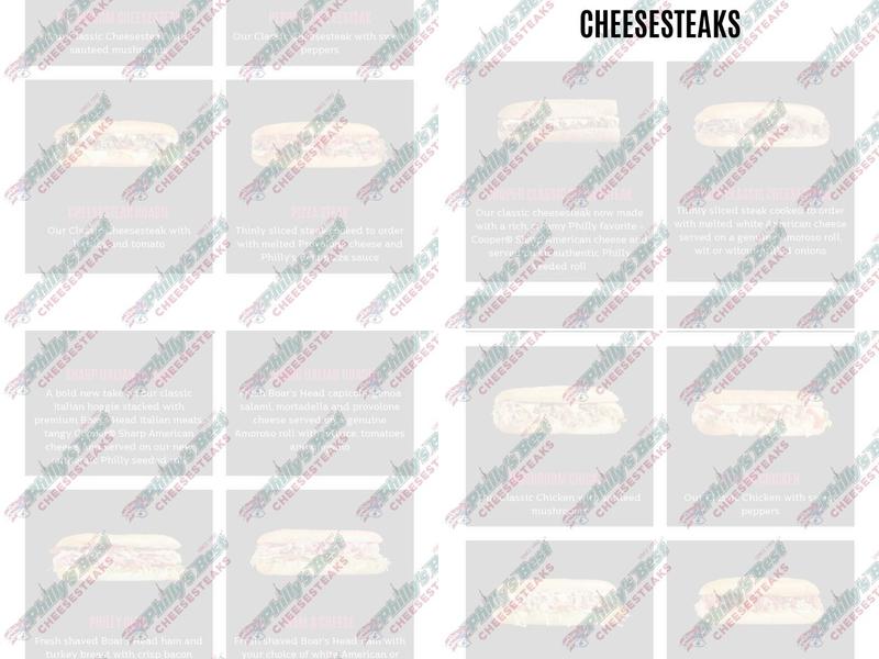 Philly's Best Menu