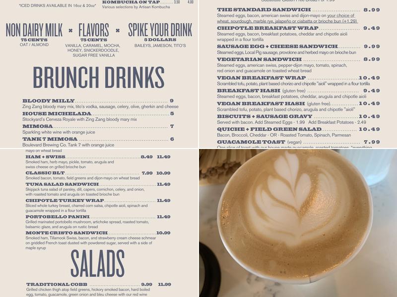 Mildred's Food + Drink Menu