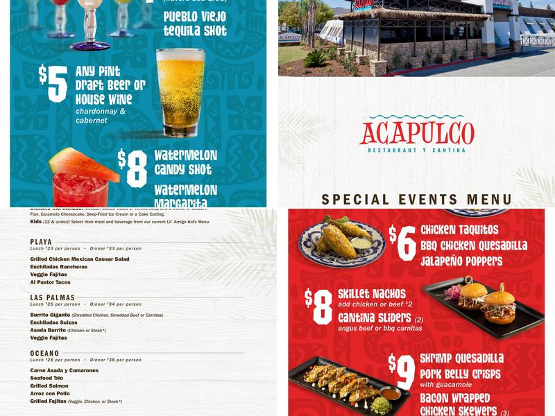 Acapulco Menu