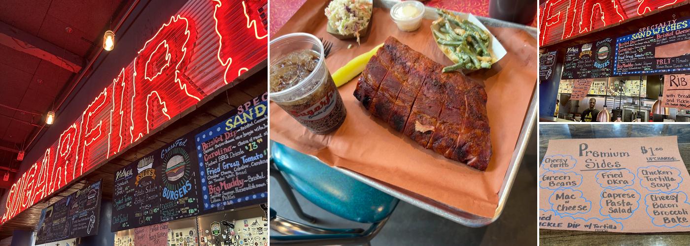 Sugarfire Smoke House Menu