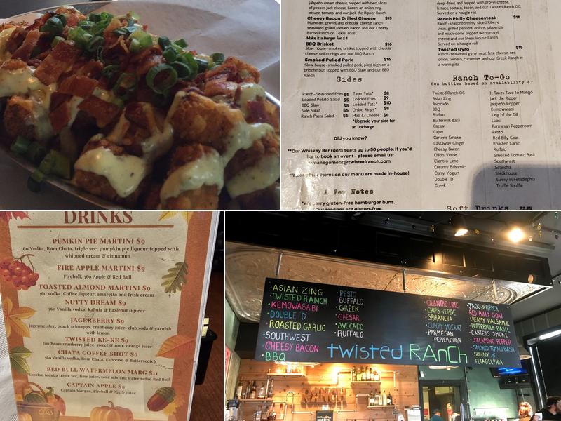 Twisted Ranch Menu