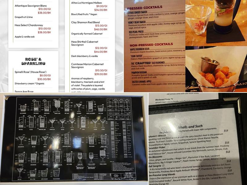 Crafted. Menu