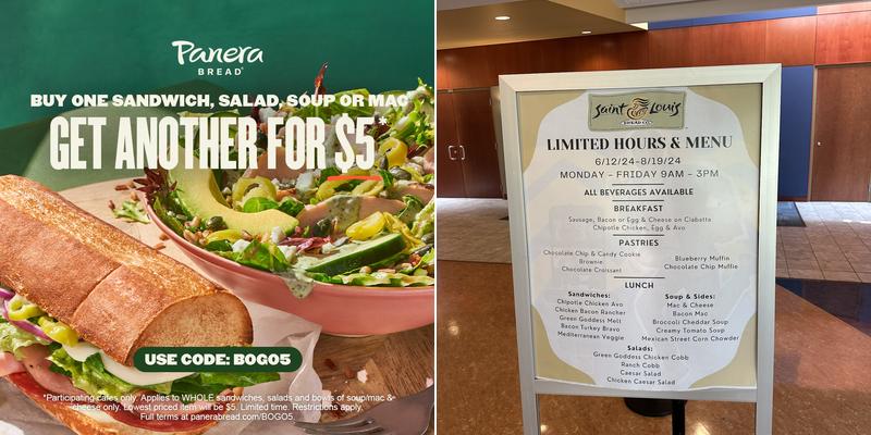 St. Louis Bread Co. Menu