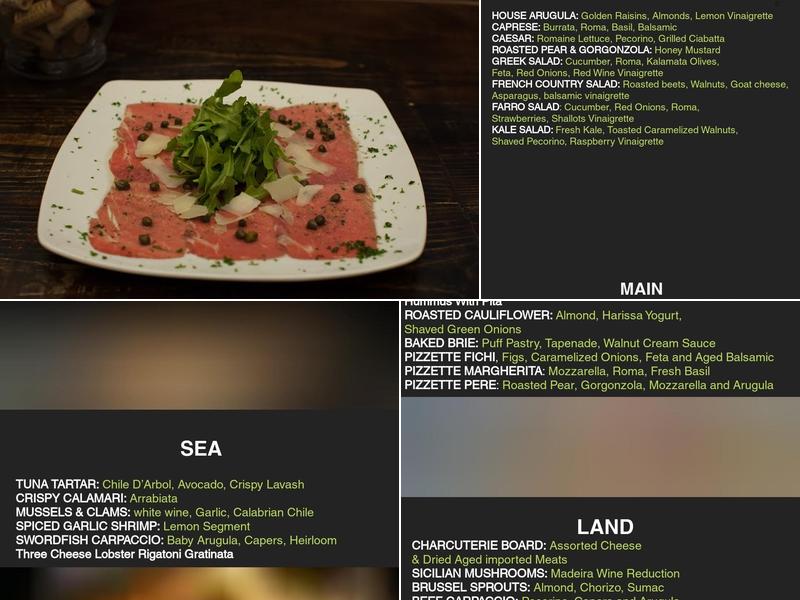 The Black Trumpet Bistro Tapas & Wine Bar Menu