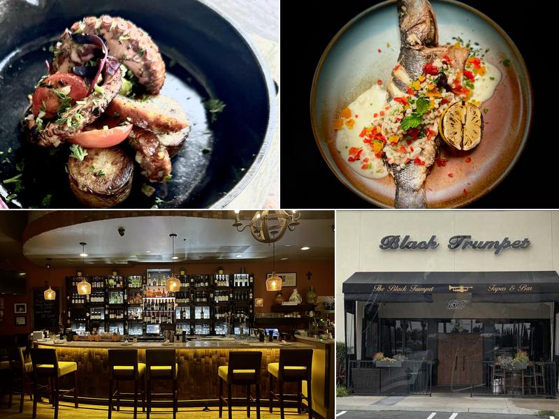 The Black Trumpet Bistro Tapas & Wine Bar 7041 Yorktown Ave #104, Huntington Beach