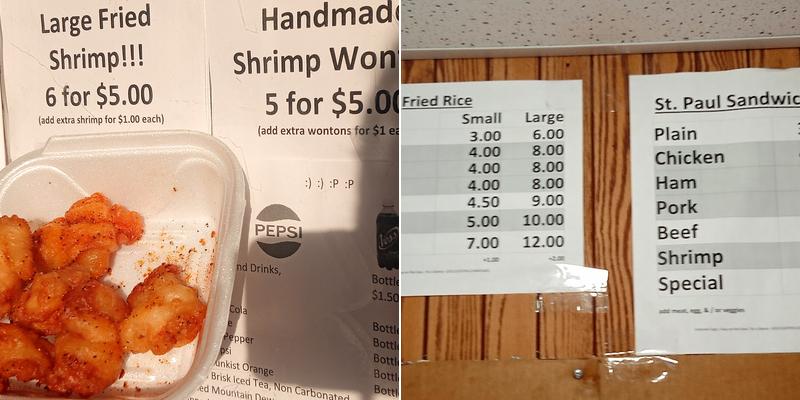 Happy Chop Suey Menu