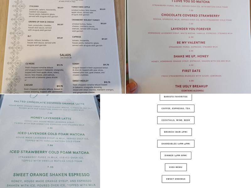 Stefari West Avenue Menu