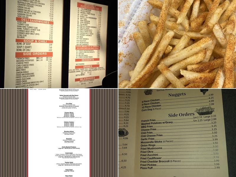 Poor Boy Restaurant Menu