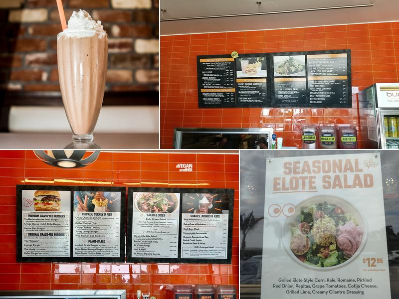 Burger Lounge Menu