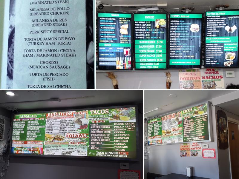 Isidro's Tamales & Taqueria Menu