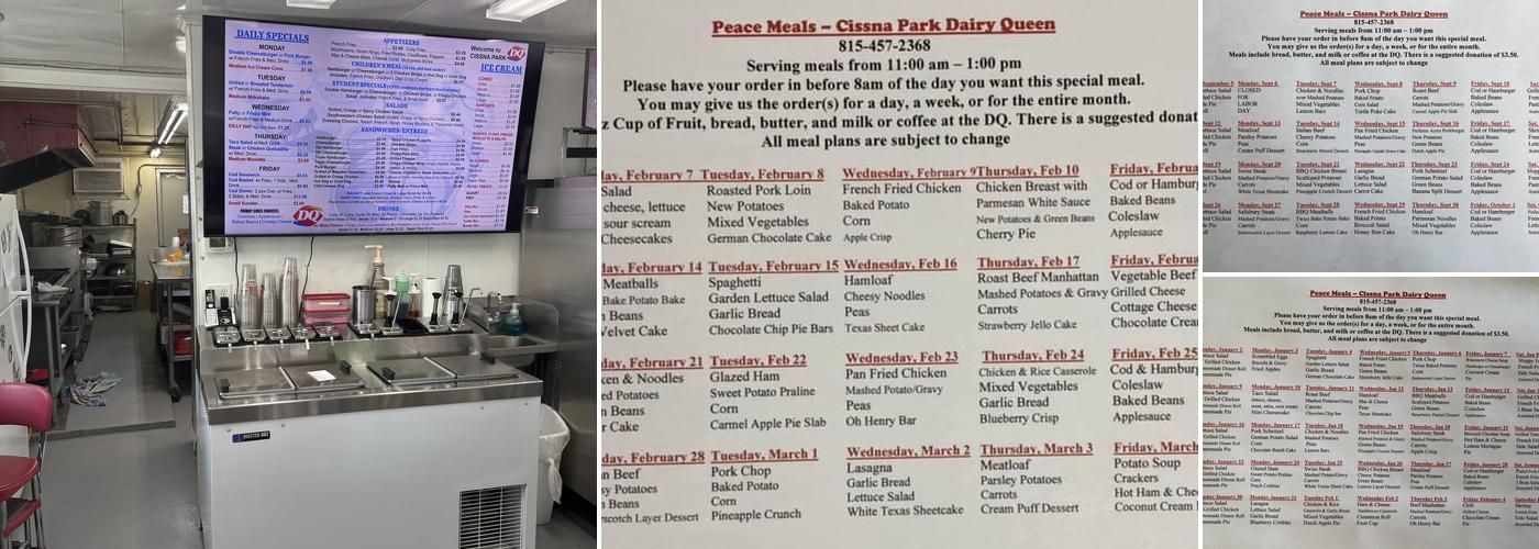 Dairy Queen Store Menu