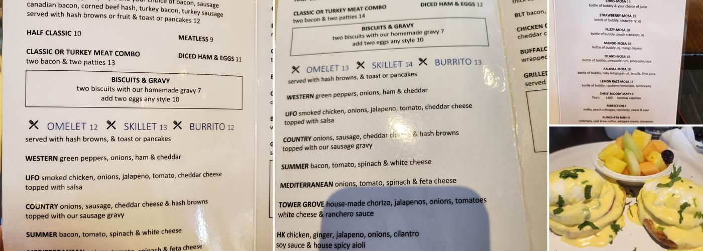 Chris' @ The Docket Menu