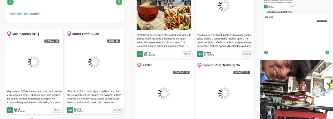 El Bronco Mexican Food Menu