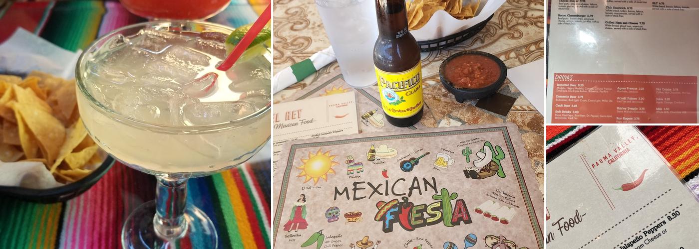 El Rey Restaurant Menu
