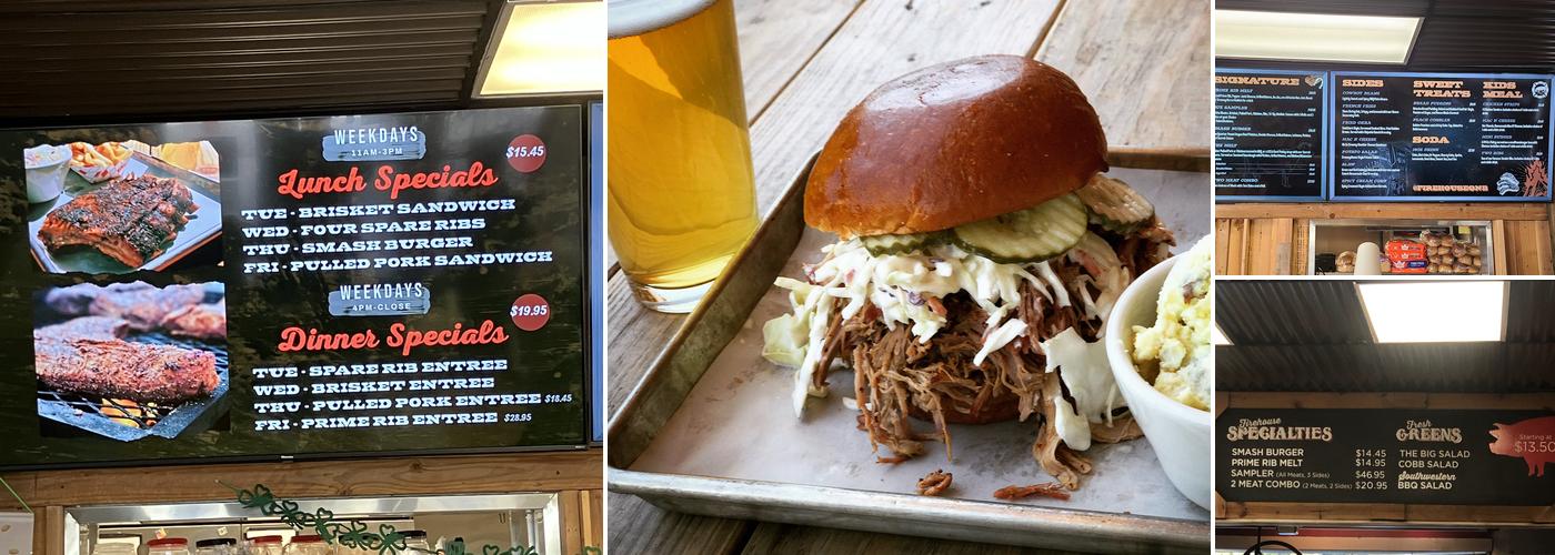Firehouse Que & Brew Menu