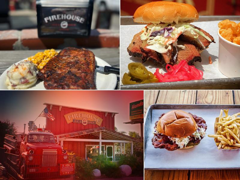 Firehouse Que & Brew 1019 S Main Ave, Fallbrook