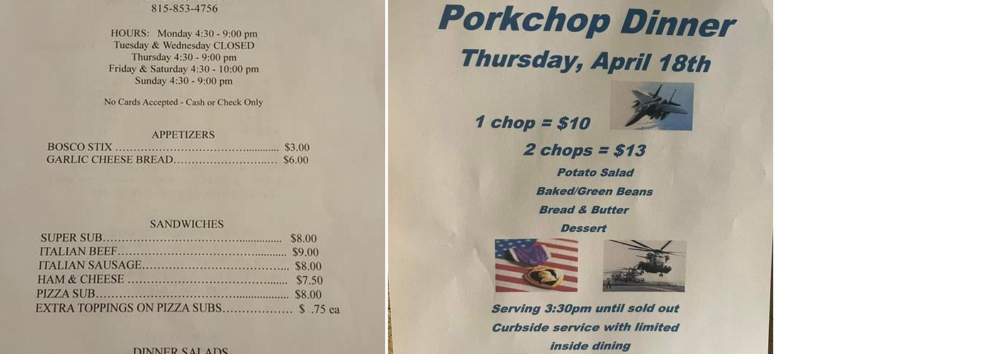 Little Sorrento Pizza Menu