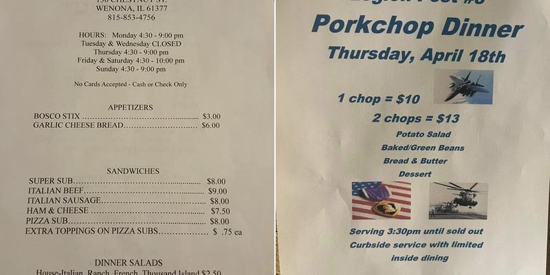 Little Sorrento Pizza Menu