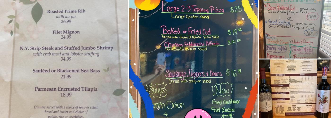 Lapiazza Ristorante Menu