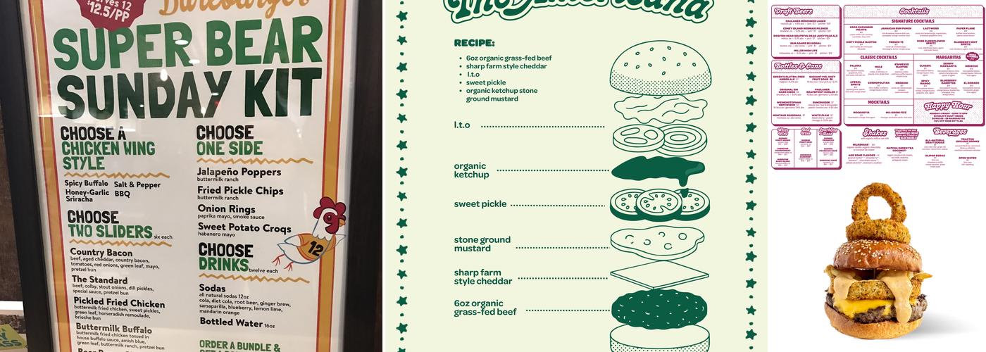 Bareburger Menu