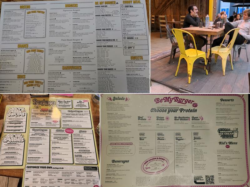 Bareburger Menu