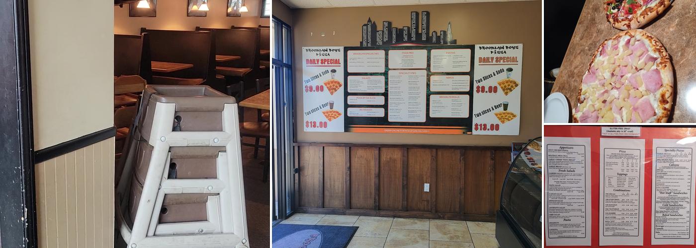 Upper Crust Pizza Menu