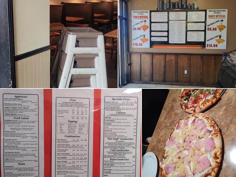 Upper Crust Pizza Menu