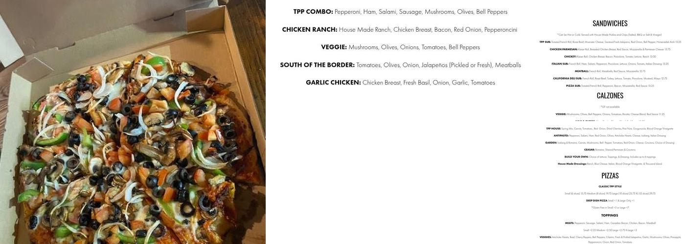 That Pizza Place - Carlsbad Menu