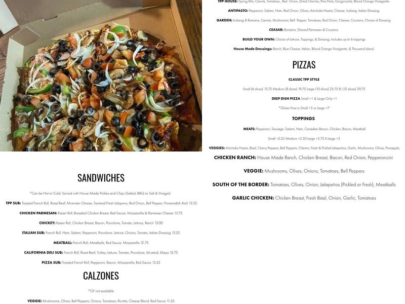 That Pizza Place - Carlsbad Menu