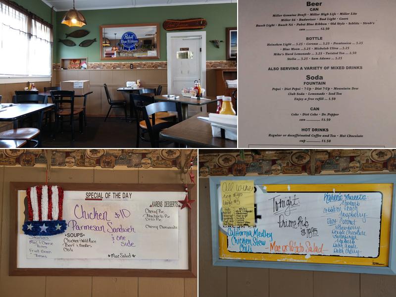 Alexander Park Tavern Menu