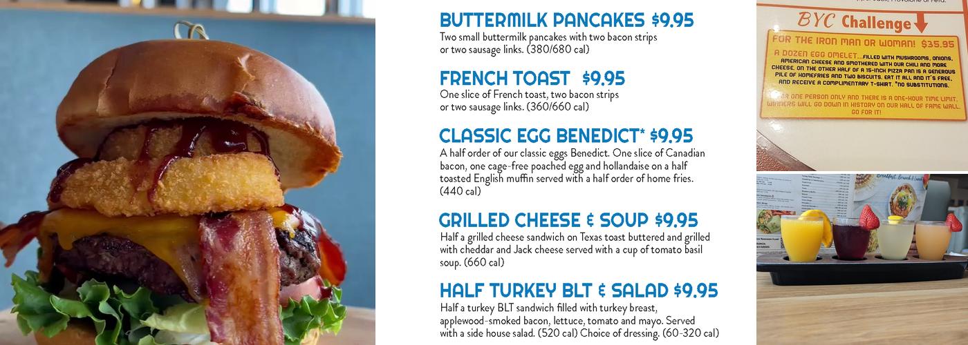 Broken Yolk Cafe Menu