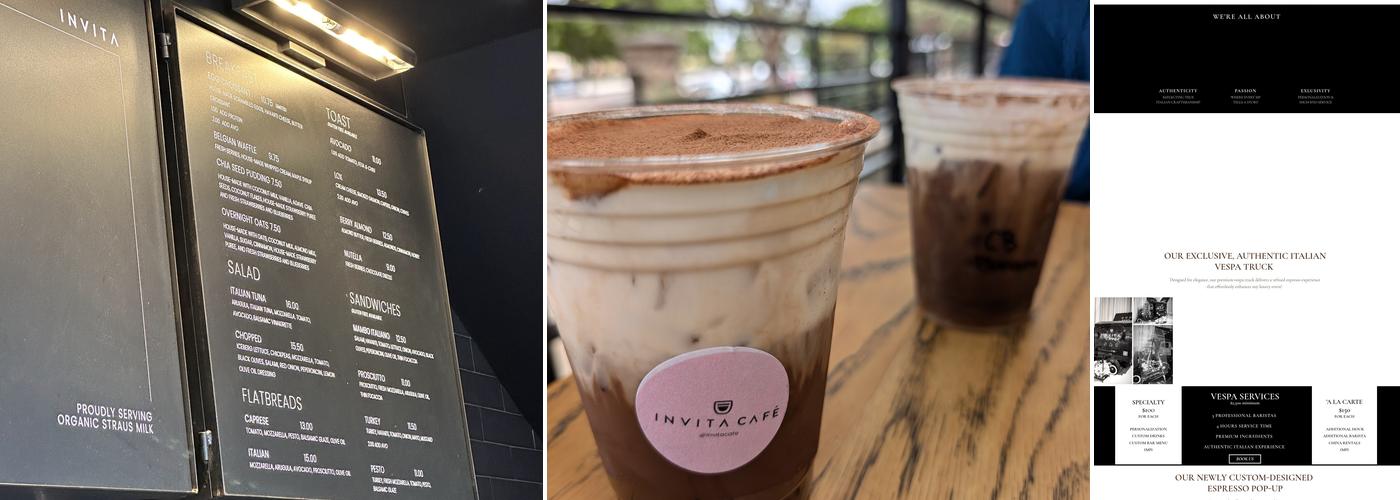 INVITA Café Menu