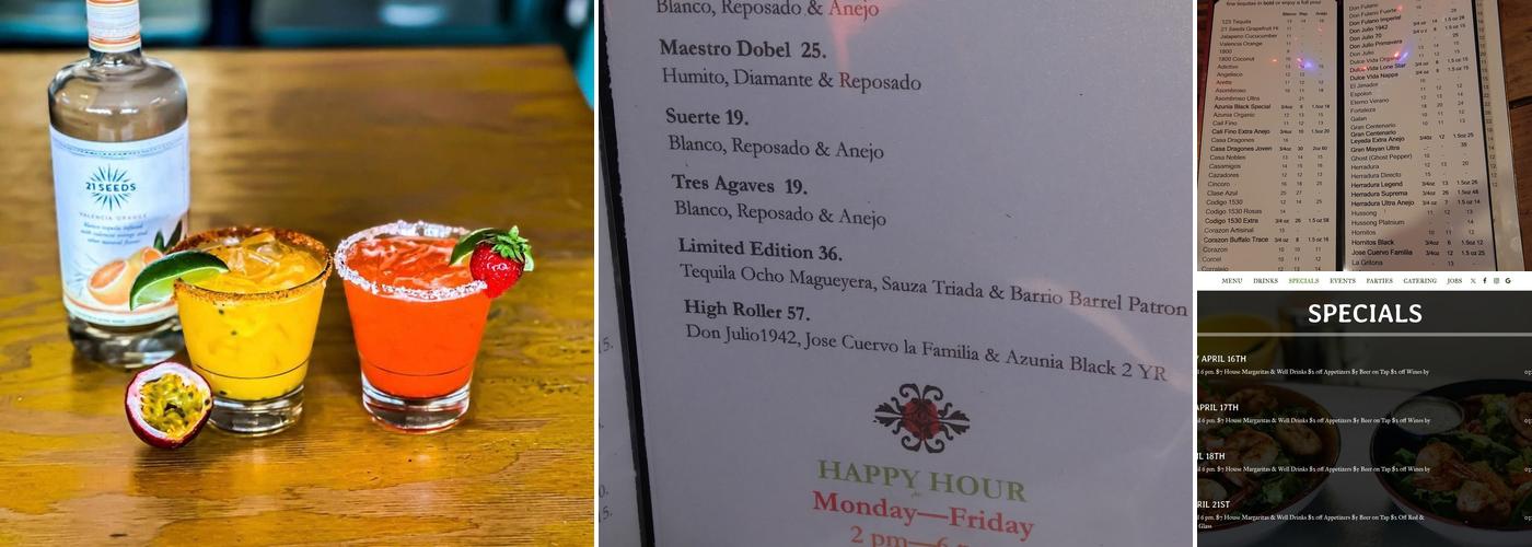 Barrio Eat Mexican Menu