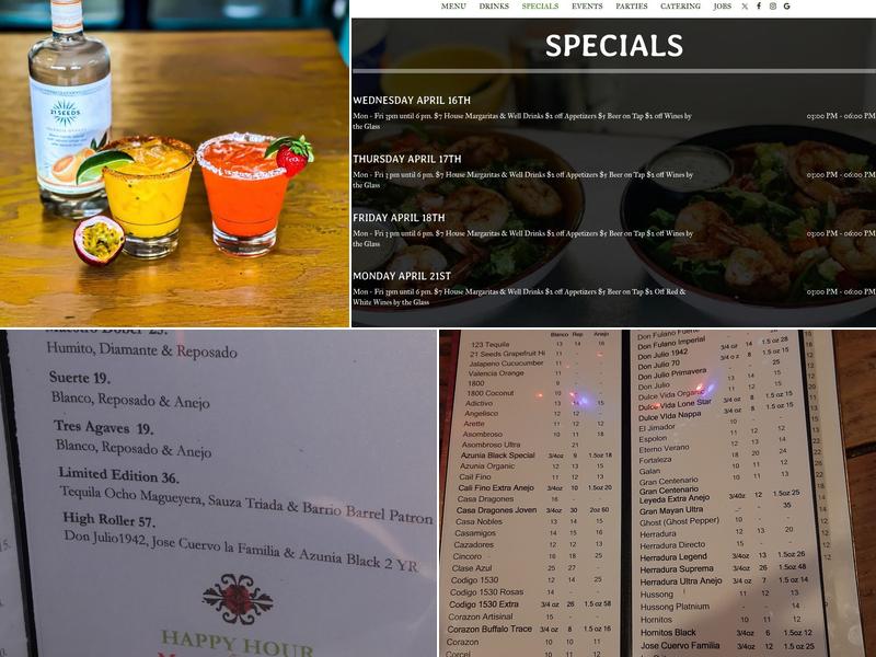 Barrio Eat Mexican Menu