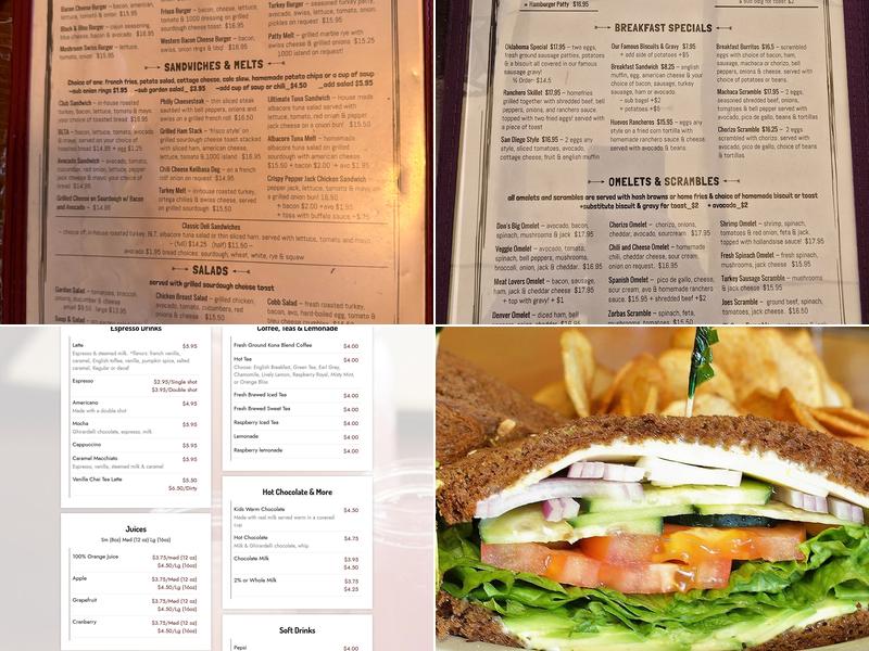 Don's Country Kitchen Menu